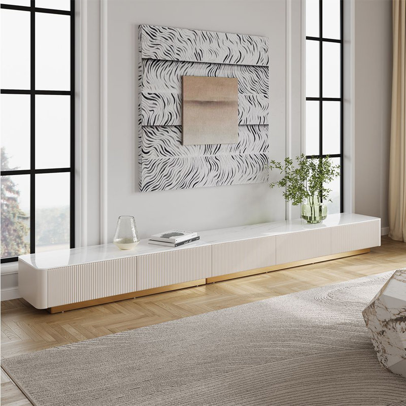 Beige gloss tv unit hotsell